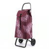 Burgundy Costa Rica Convert Aluminum-Frame Folding Shopping Cart