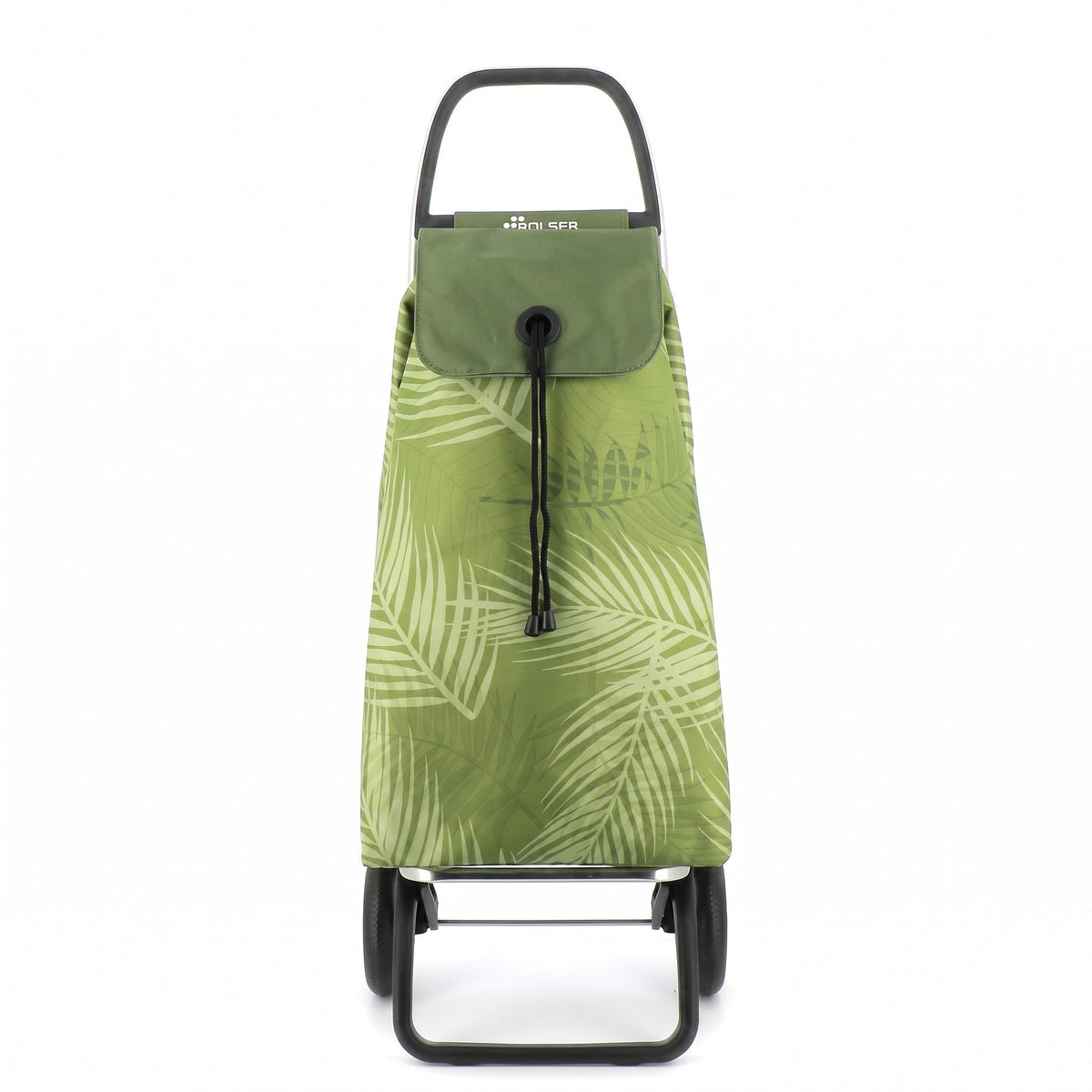 Olive Costa Rica Convert Aluminum-Frame Folding Shopping Cart