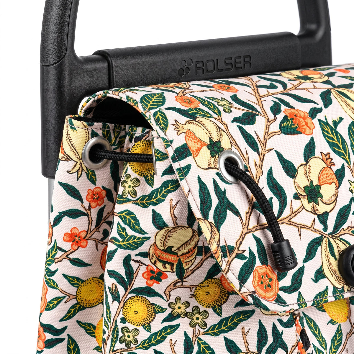Fruit Print Convert 2 Aluminum-Frame Folding Shopping Cart – view 6