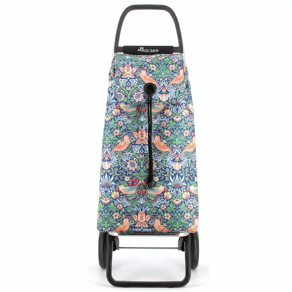 Strawberry Print Convert 2 Aluminum-Frame Folding Shopping Cart