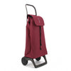 Burgundy Jet LN Joy Aluminum-Frame Folding Shopping Cart, 2-Wheel