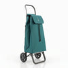 Pine Green Jet LN Joy Aluminum-Frame Folding Shopping Cart, 2-Wheel