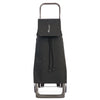 Black Jet Tweed Joy Aluminum-Frame Folding Shopping Cart