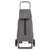 Gray Jet Tweed Joy Aluminum-Frame Folding Shopping Cart