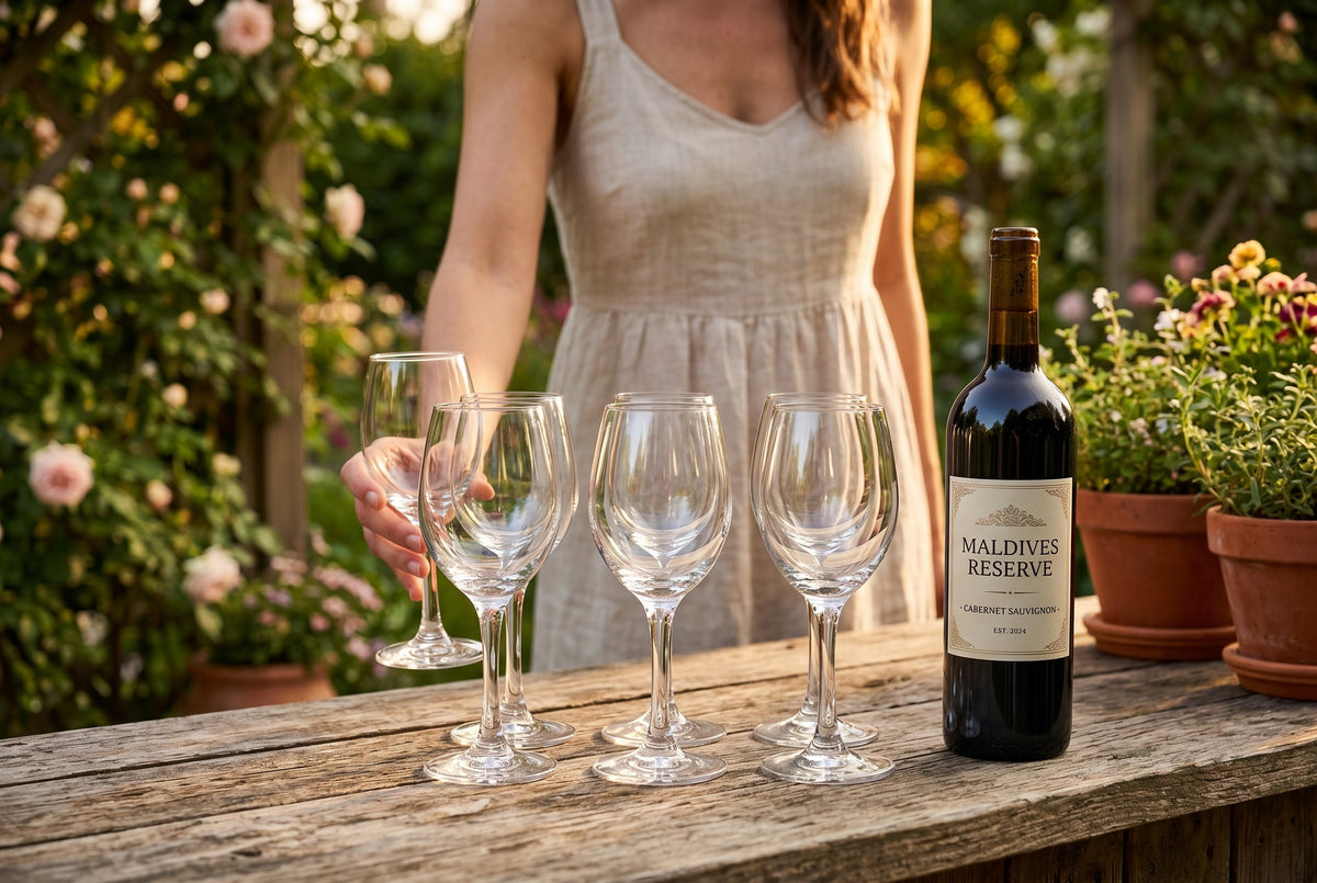 Stemmed Wine Goblets, 10.5 oz, Set of 6 – view 3
