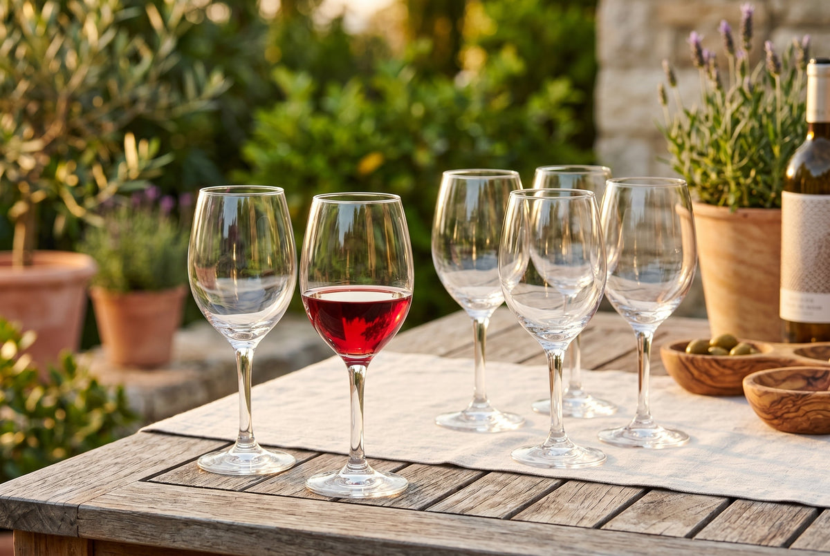 Stemmed Wine Goblets, 10.5 oz, Set of 6 – view 5