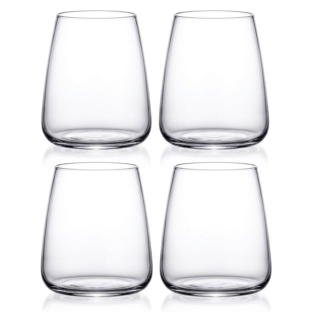 Whiskey Rocks Glasses, 13.2 oz, Set of 4 – view 2