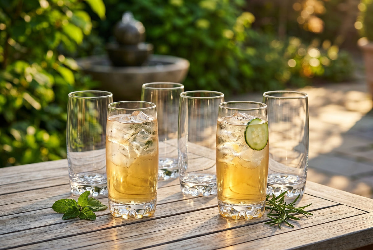 Highball Glasses, 13.1 oz, Set of 6 – lifestyle